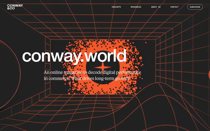 Conway World website preview