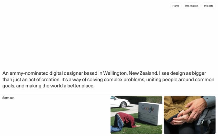 Cody Dunstan-Brown website preview