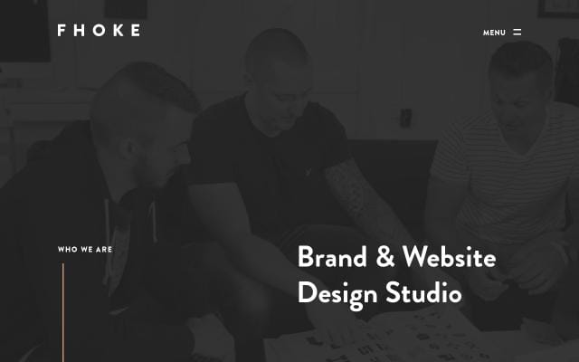 Fhoke website preview