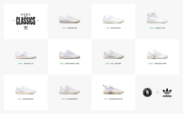 Sneaker District website preview