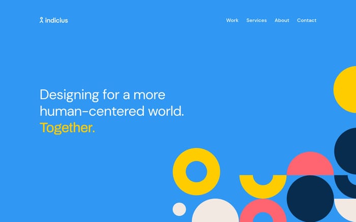 Indicius website preview