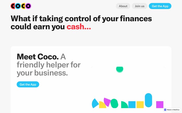 Coco website preview