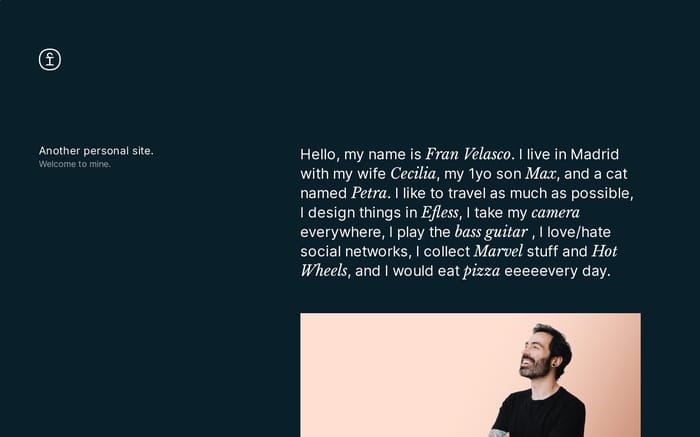 Fran Velasco website preview