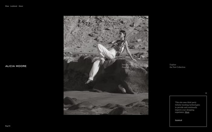Alicia Moore website preview