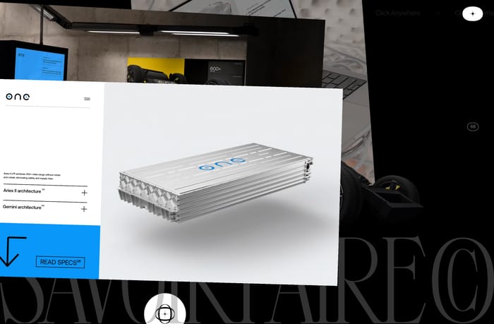 SavoirFaire website preview