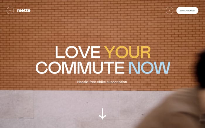 Motto website preview
