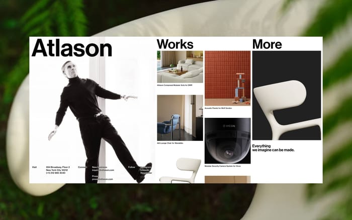 Atlason website preview