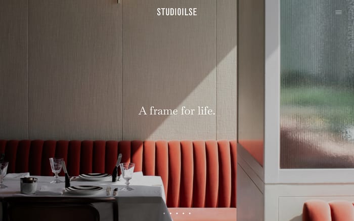 Studio Isle website preview