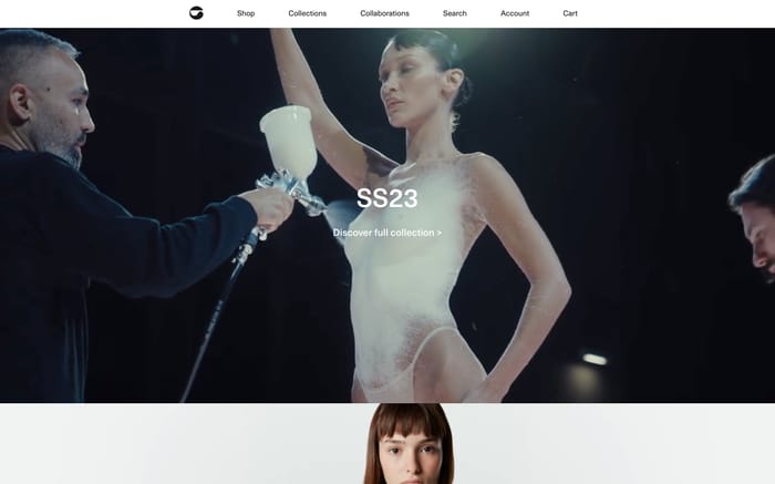 Coperni website preview