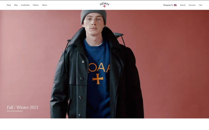 Noah website preview