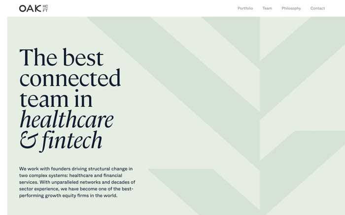 Oak HC/FT website preview