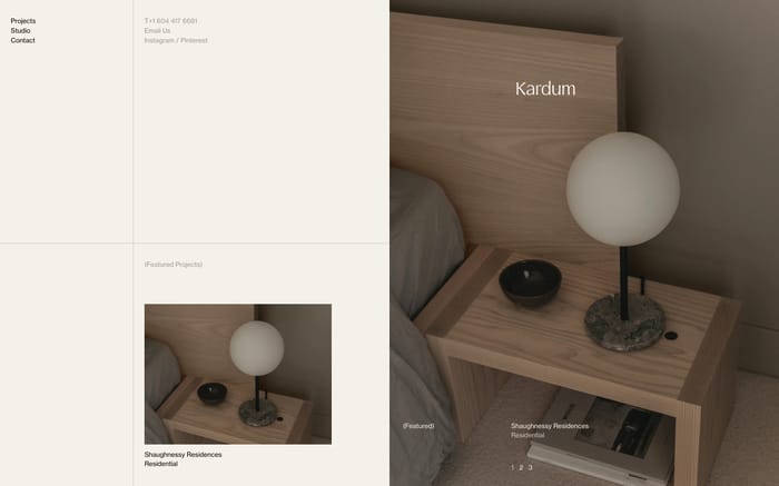 Studio Kardum website preview
