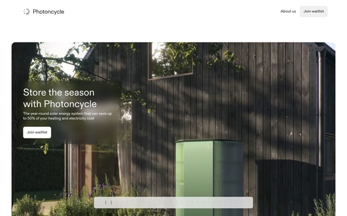 Photoncycle website preview