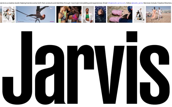 Studio Jarvis website preview