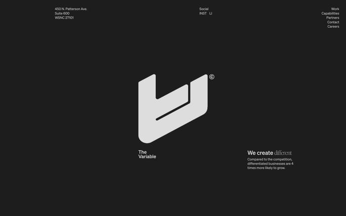 The Variable website preview