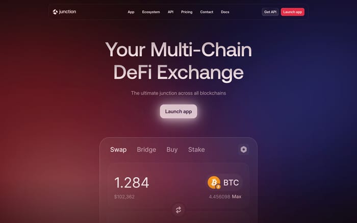 Junction website preview
