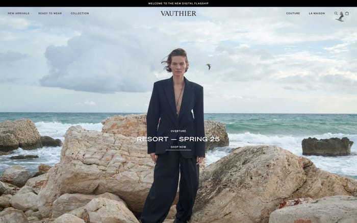 Vauthier Paris website preview