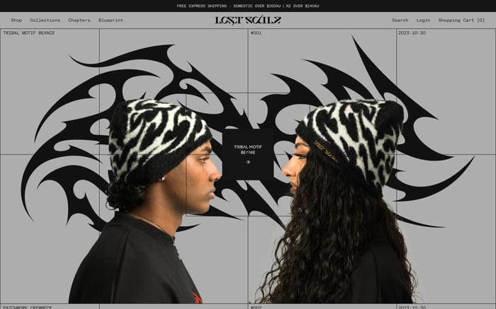 Lost Soulz website preview
