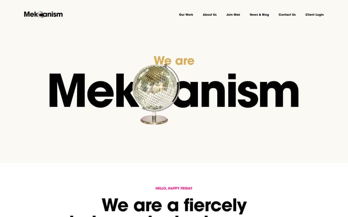 Mekanism website preview