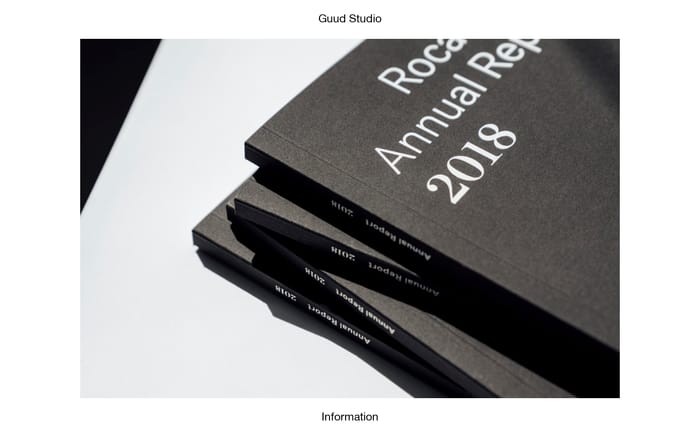 Guud Studio - Graphic design website preview