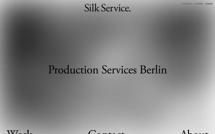 Silk Service website preview