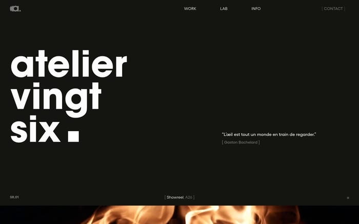 Atelier 26 website preview