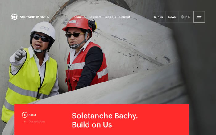 Soletanche Bachy website preview