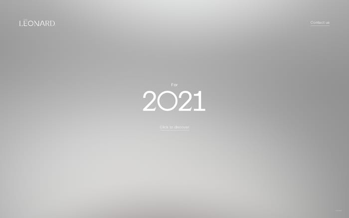 Wishes from Léonard website preview