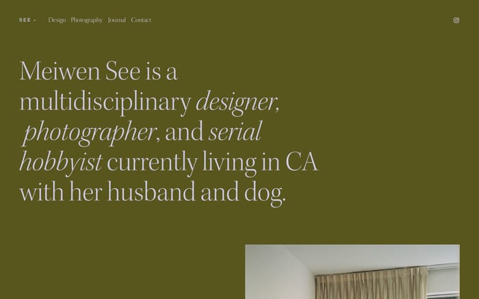 Meiwen See website preview