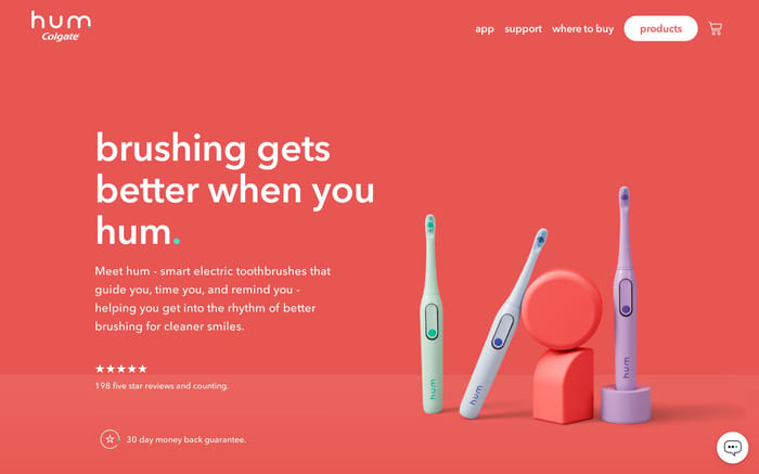 hum website preview