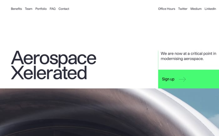 Aero Xelerated website preview