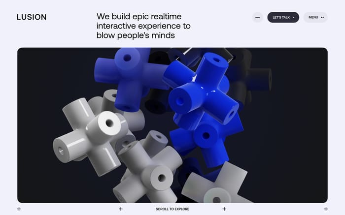 Lusion website preview
