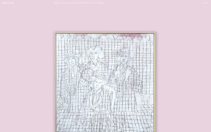 Bisou Gallery website preview