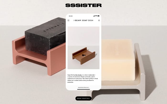 Sssister website preview