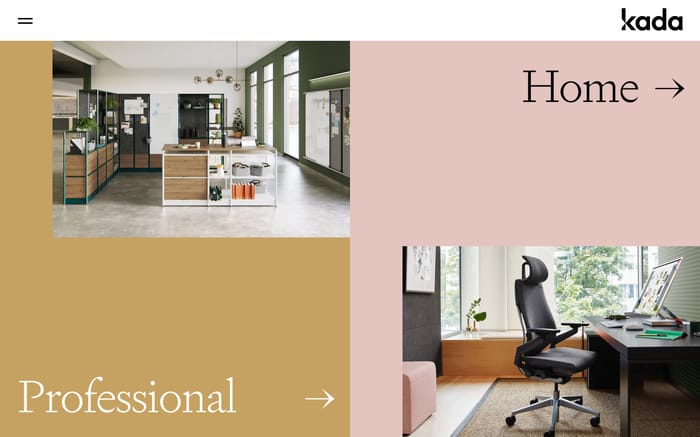 Kada website preview