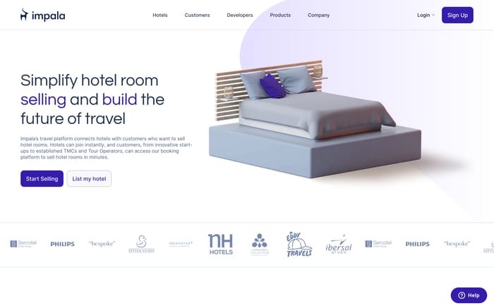 Impala website preview