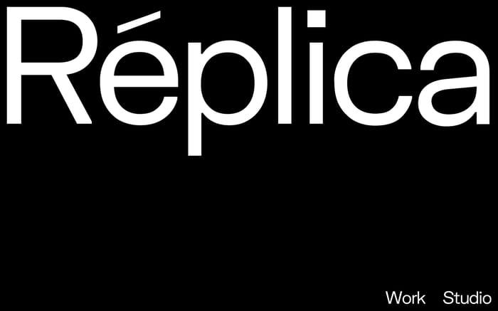 Réplica website preview