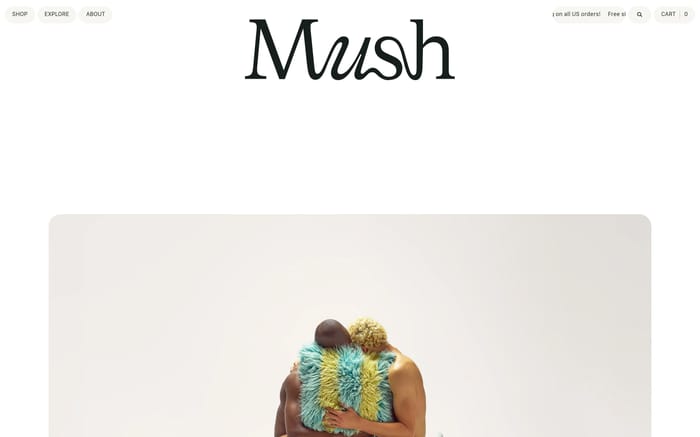 Mush Studios website preview