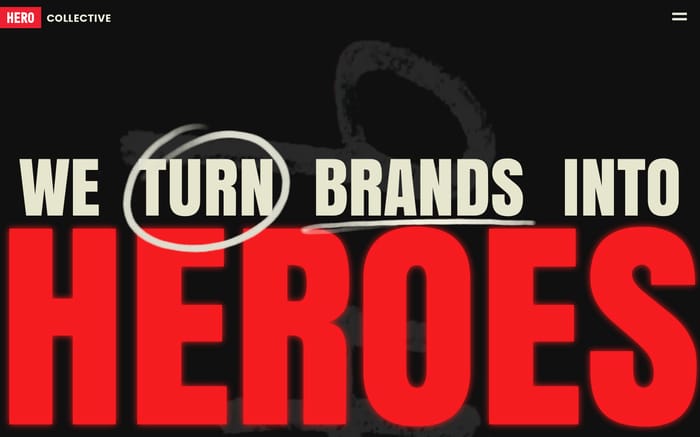 Hero Collective website preview