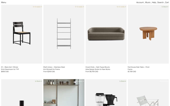 Average website preview
