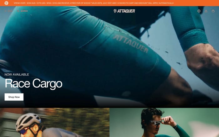 Attaquer website preview