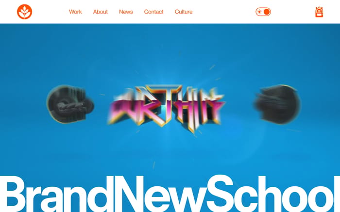 Brand New School website preview
