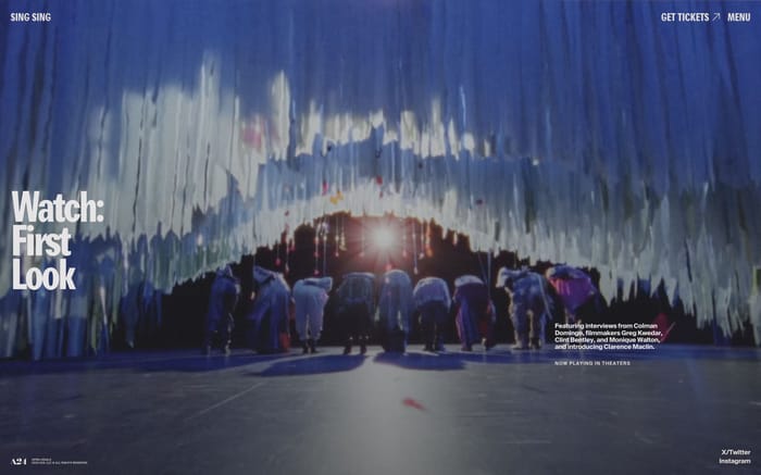 Sing Sing website preview
