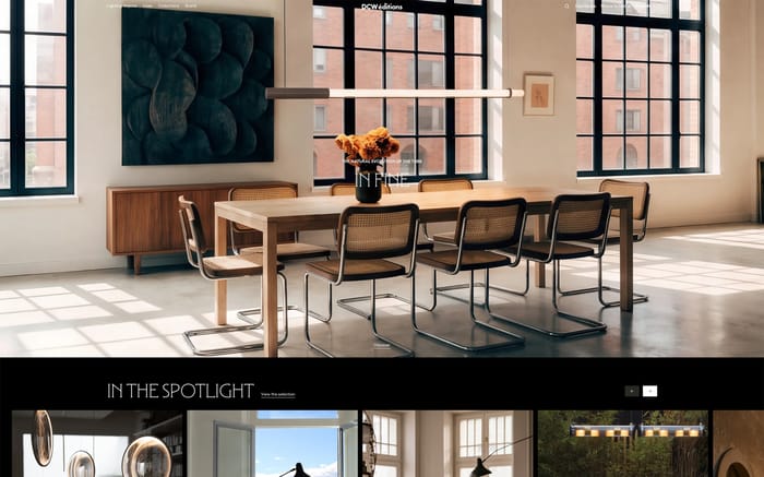 Dcw editions website preview