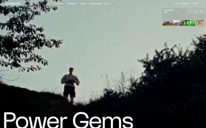 Pedestal website preview