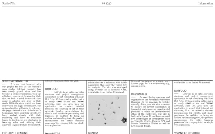 StudioOtto website preview