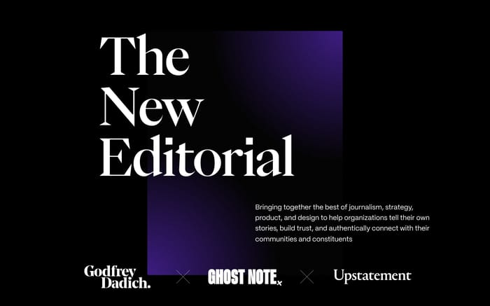 The New Editorial website preview