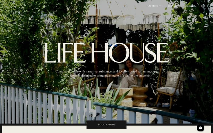 Life House website preview
