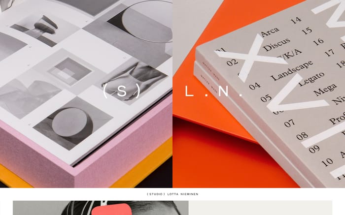 Lotta Nieminen website preview