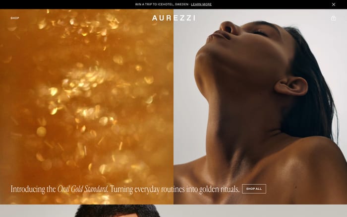 Aurezzi website preview